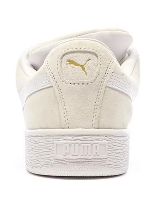 Baskets Beige/Blanc Homme Puma Suede XL 3