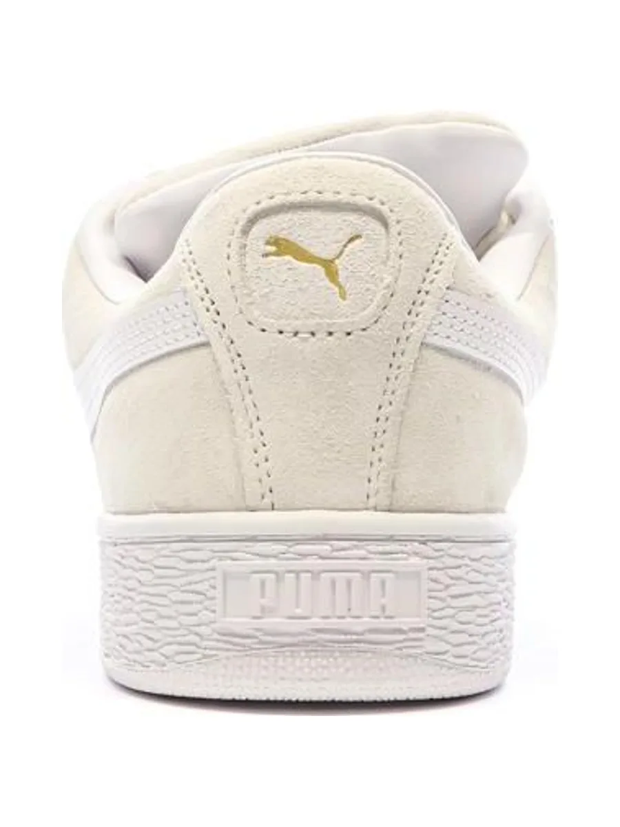 Baskets Beige/Blanc Homme Puma Suede XL 4