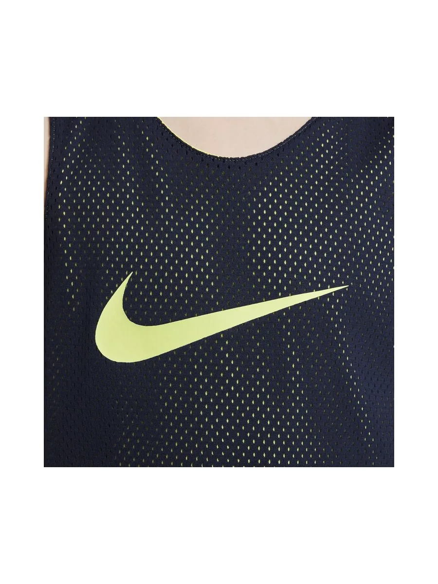 Maillot de Basketball Réversible Jaune/Noir Garçon/Fille Nike Reversible Jsy Tank 4