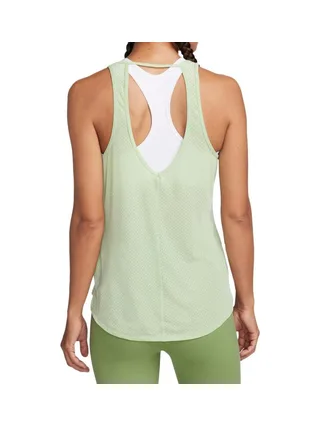 Débardeur Vert Femme Nike Breathe 2