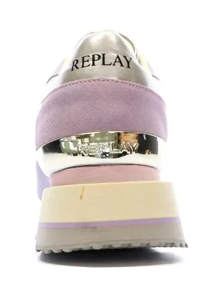 Baskets Rose/Lilas Femme Replay GWS4M 3
