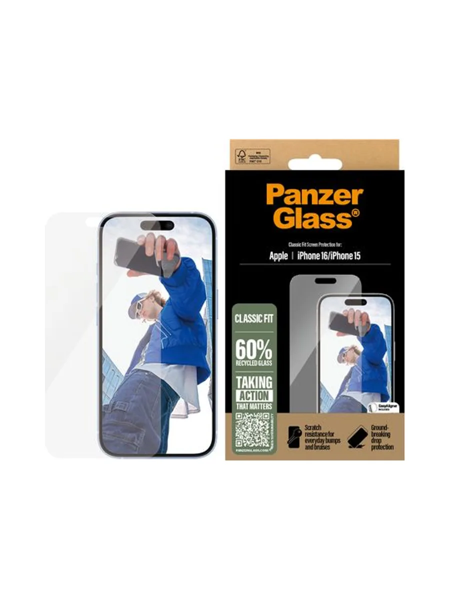 PG Screen Protector iPhone 16|15 CF 2