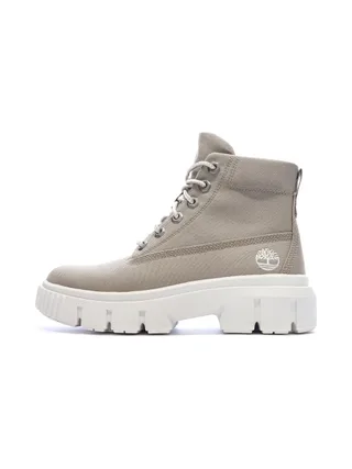 Bottines Beige Femme Timberland Greyfield Mid Lace Up 1