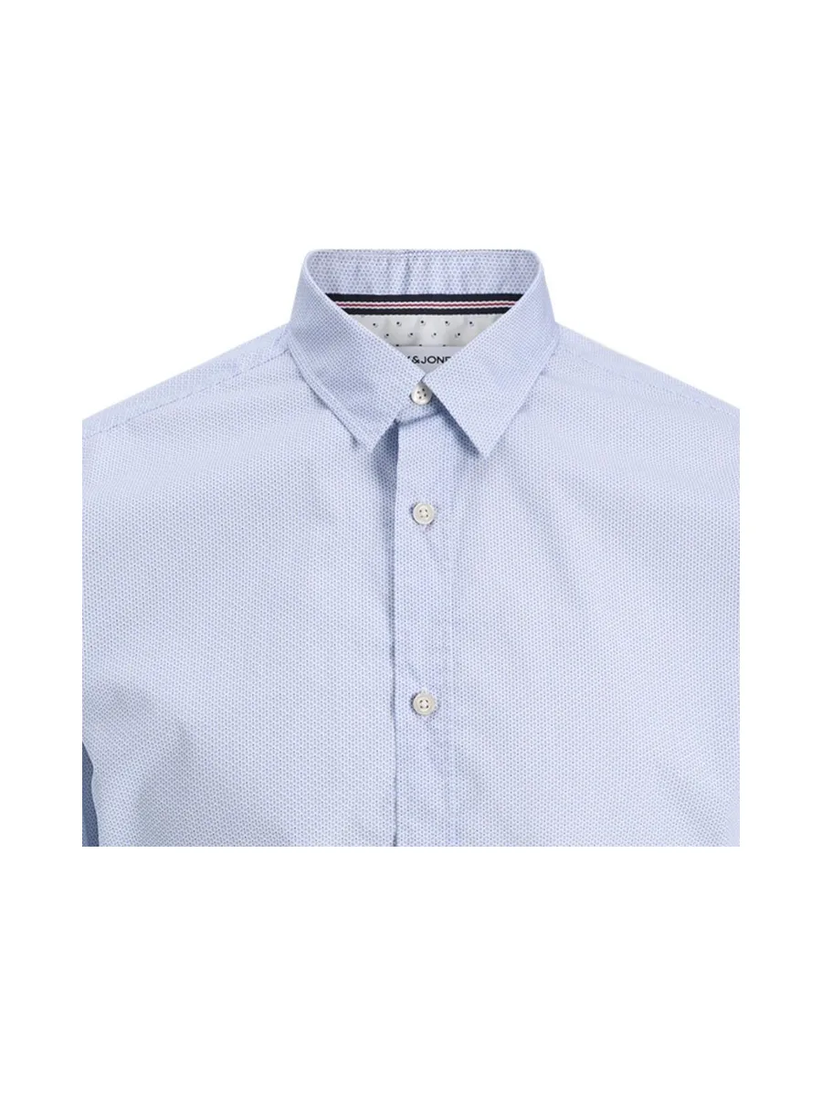 Chemise Bleu Clair à Motifs Homme Jack & Jones Parker 3