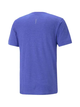 T-Shirt Bleu Homme Puma Run Favorite 2