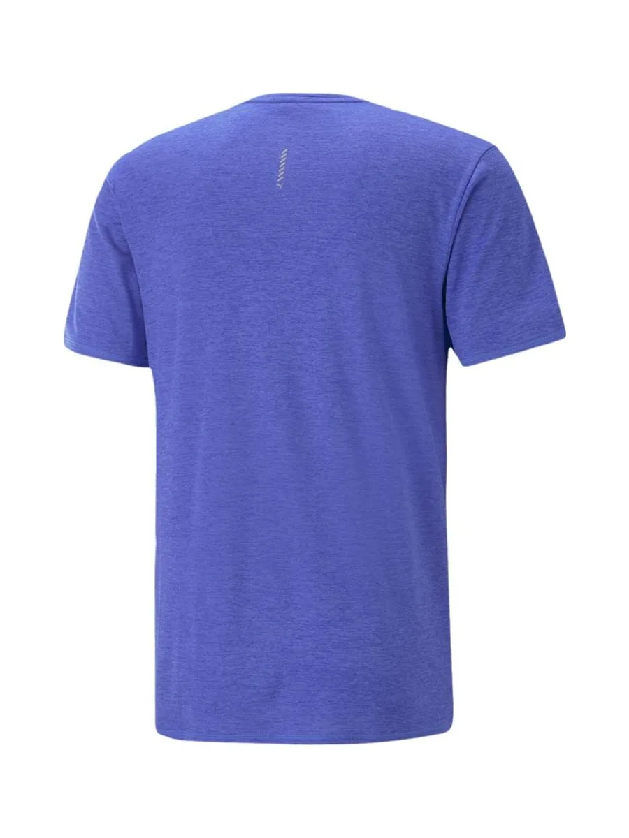 T-Shirt Bleu Homme Puma Run Favorite 2