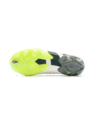 Chaussures de foot Blanc/Vert football Homme Adidas Predator Accuracy.1 L AG 5
