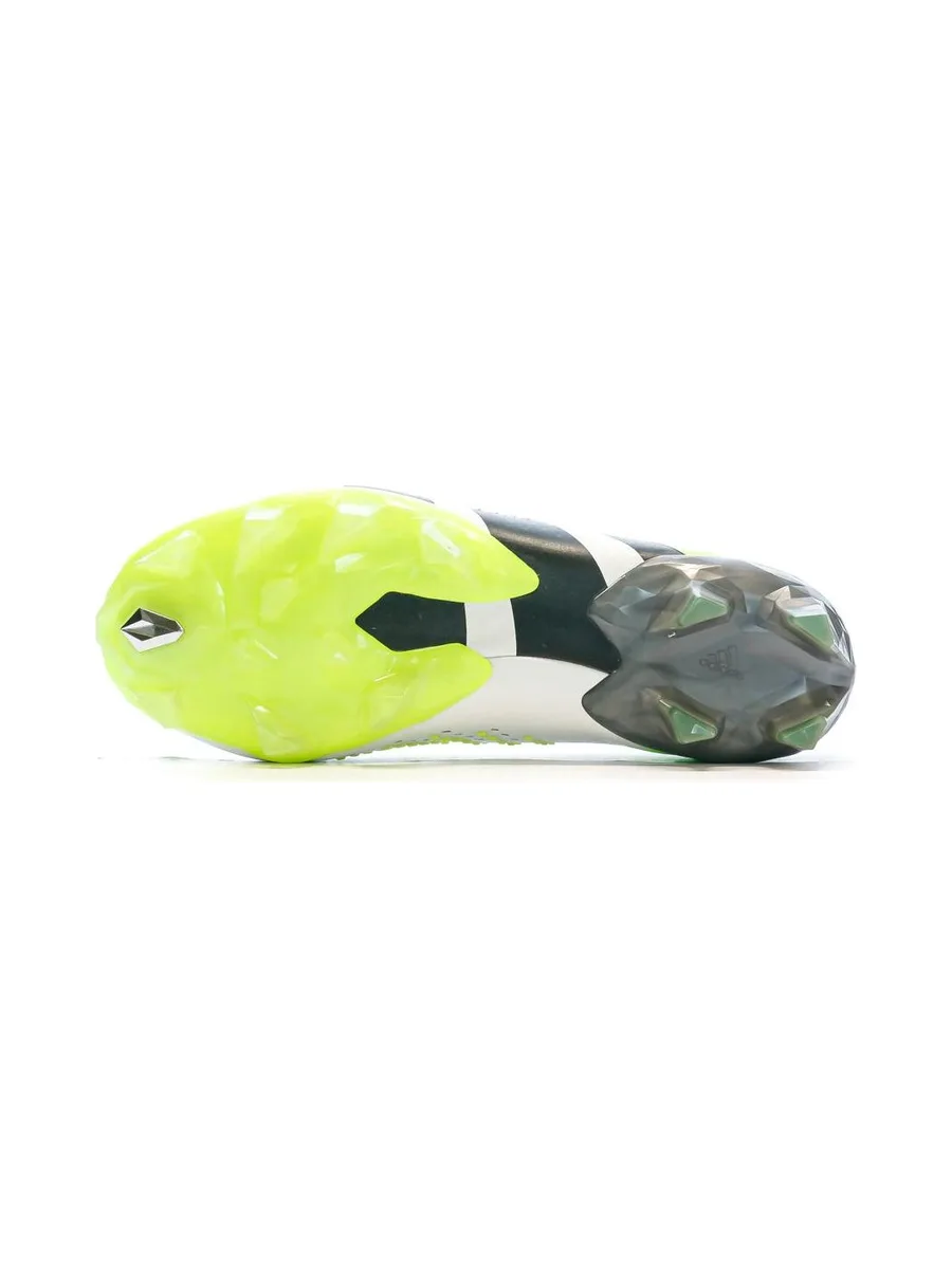 Chaussures de foot Blanc/Vert football Homme Adidas Predator Accuracy.1 L AG 6