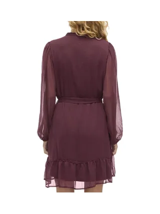 Robe Prune Femme Vila Falia 2