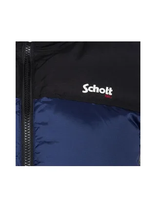 Doudoune sans manche Bleu Homme Schott UTAHV 2
