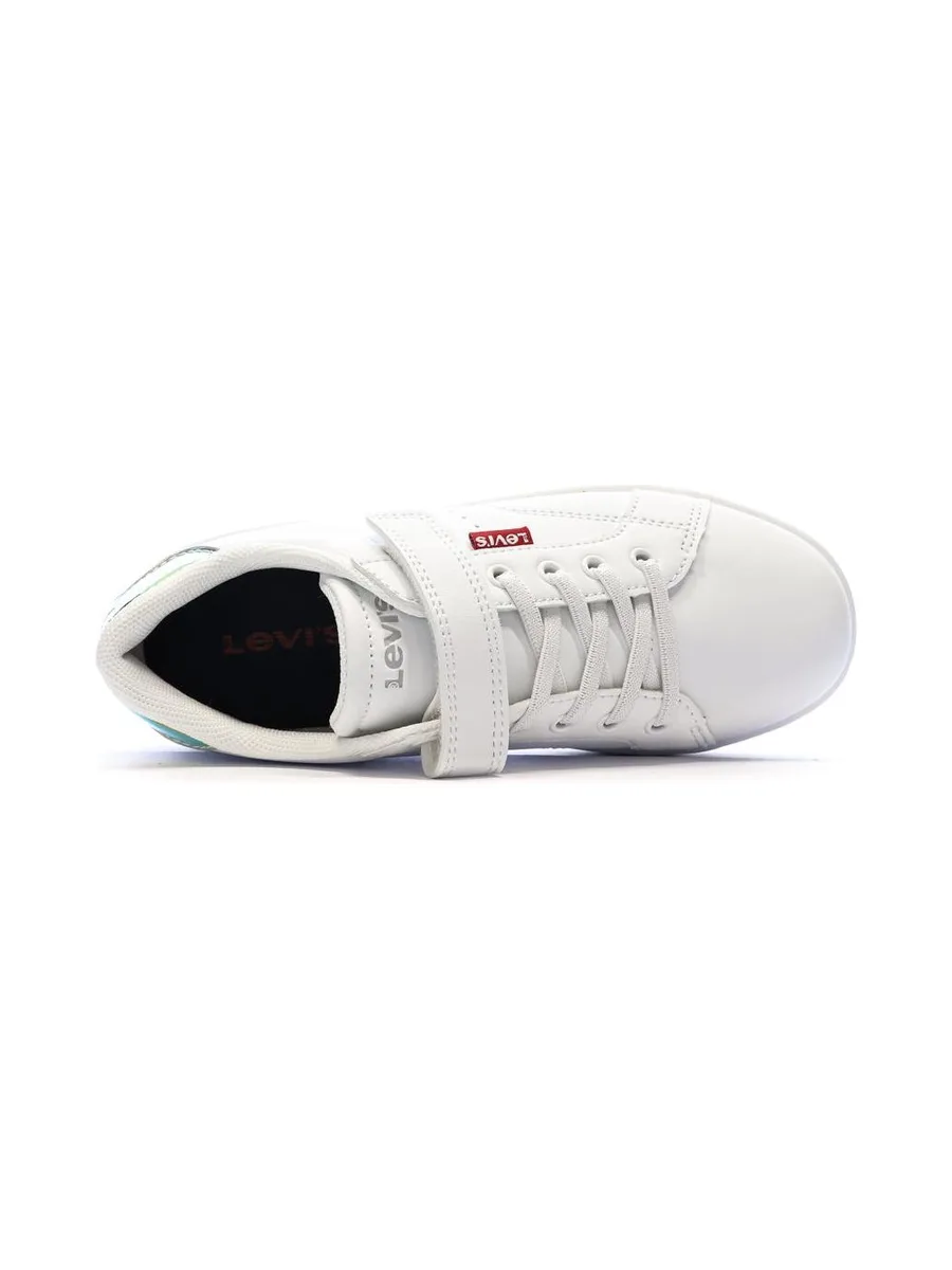 Baskets Blanche Fille Levi's Empire 4