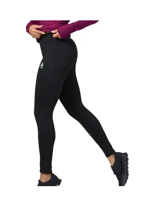 Legging Noir Femme Odlo Zeroweight 2