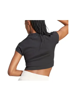 T-Shirt Noir Femme Adidas IT2547 2