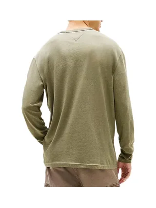 T-Shirt manches longues Kaki Homme Tommy Hilfiger Tjm Reg 2