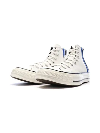 Baskets Blanches/Marines Homme Converse Chuck 70 6