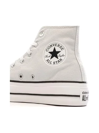 Baskets Grises Converse Femme Chuck Taylor All Star Lift 7