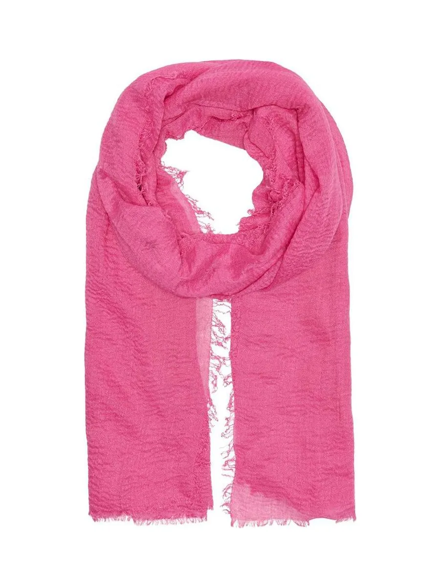 Foulard Rose Fushia Femme Only Fluffa 1