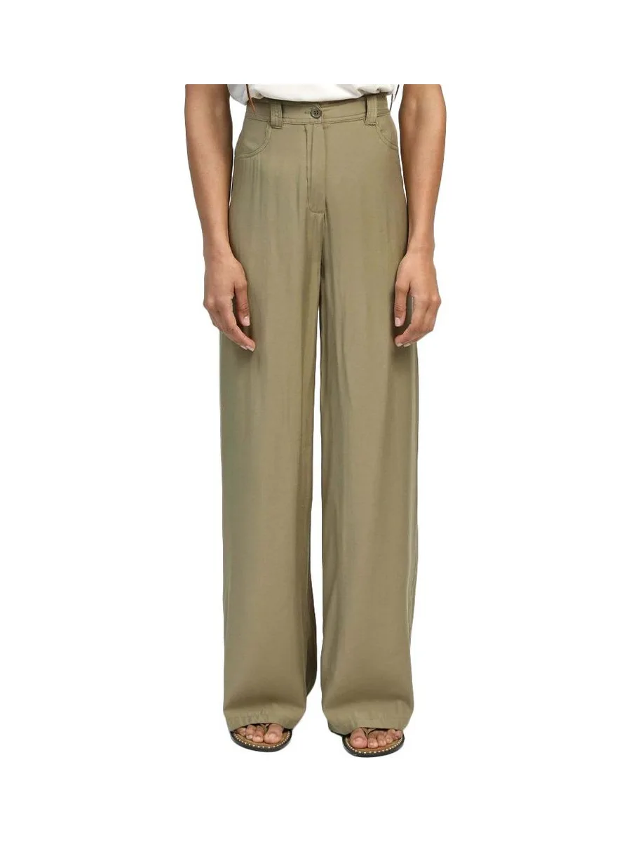 Pantalon fluide Kaki Femme An'ge Victoire 2