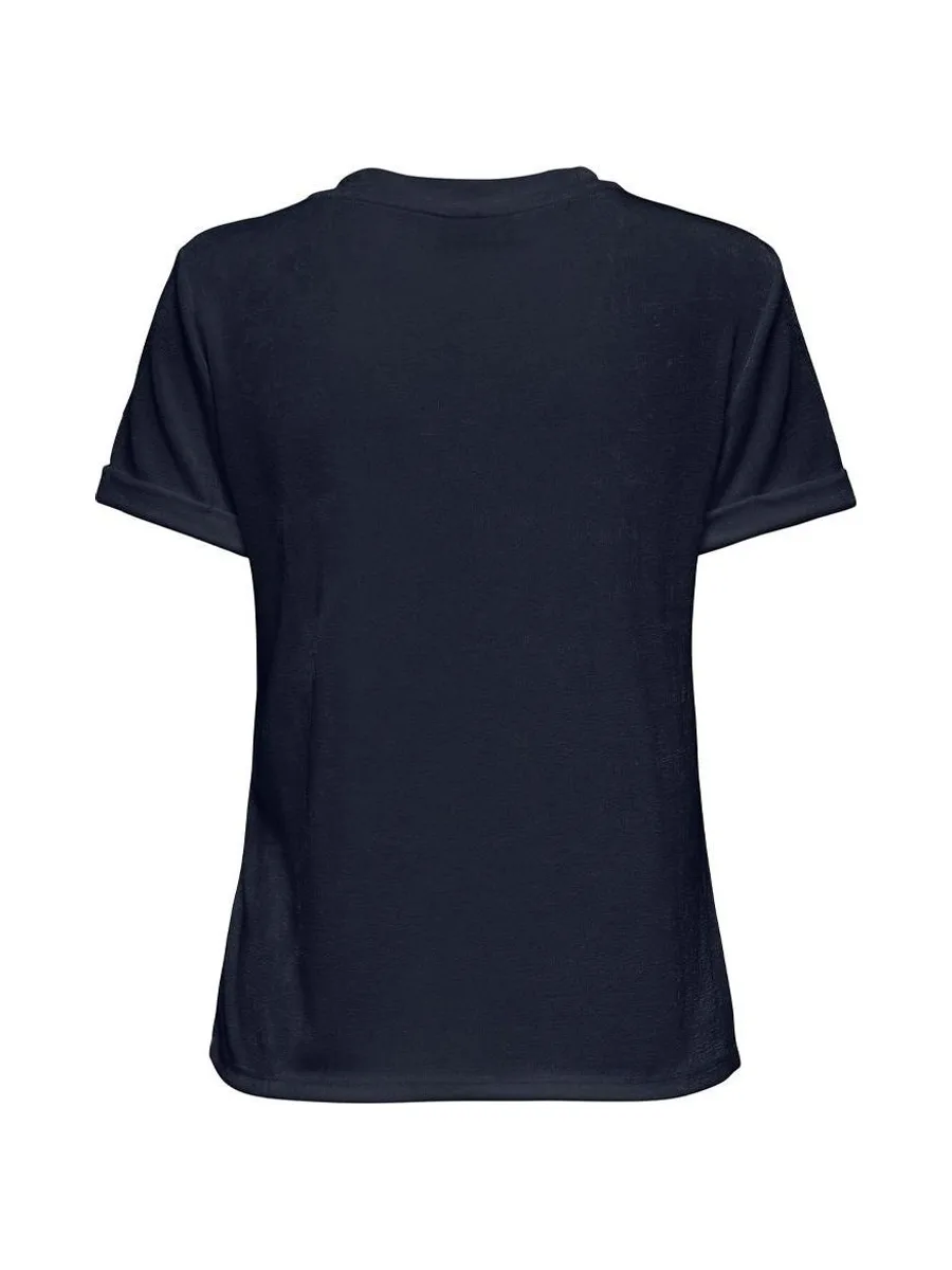 T-Shirt Marine Femme JDY Pensa 3