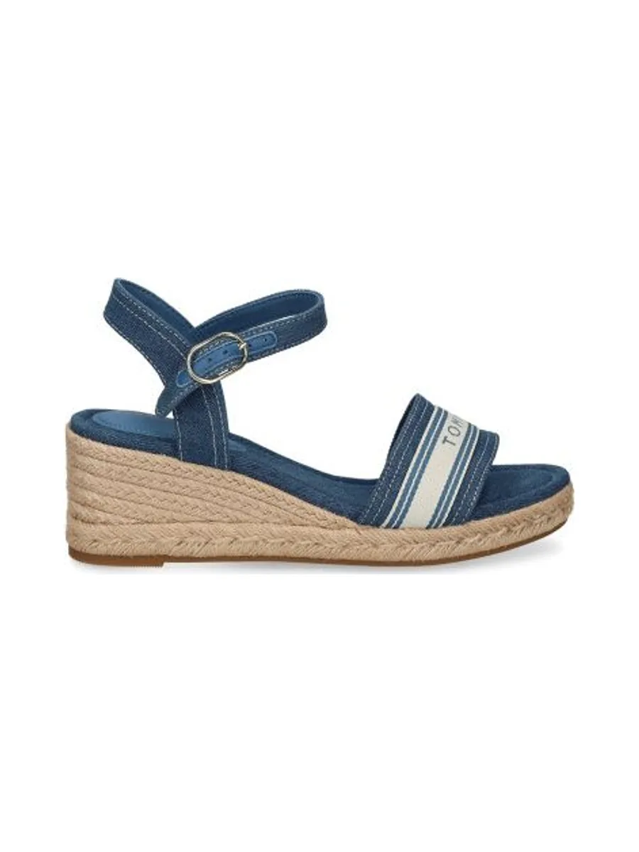 Espadrilles compensées TOMMY HILFIGER FW0FW09230 4