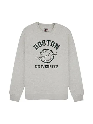 Sweat Gris Homme Teddy Smith Boston 1