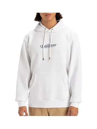 Sweat à Capuche Blanc Homme Quiksilver Fineline 1