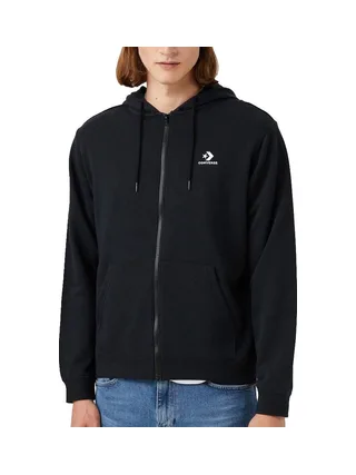 Veste Zippé Noir Homme Converse Classic 1
