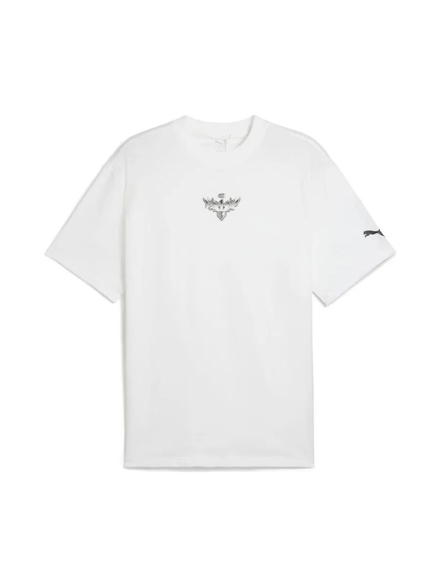 T-Shirt Blanc Homme Puma Melo 2