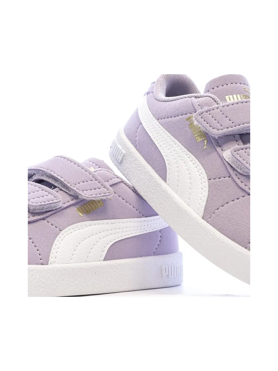 Baskets Mauves Fille Puma Club 8