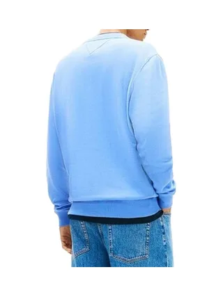 Sweat Bleu Homme Tommy Hilfiger Reg Flag Crews 2