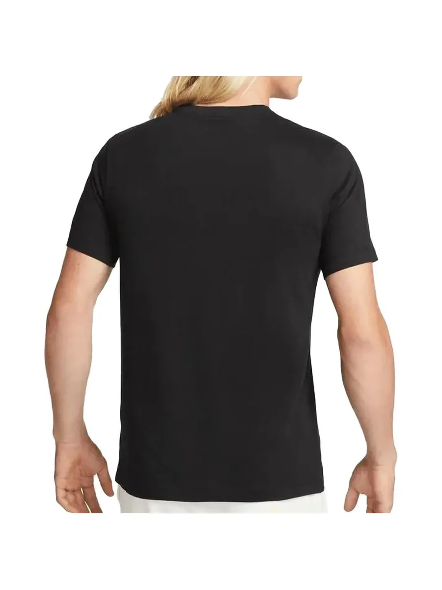 T-shirt Noir Homme Nike M Nsw Tee Fran Jdi Verbiage 2