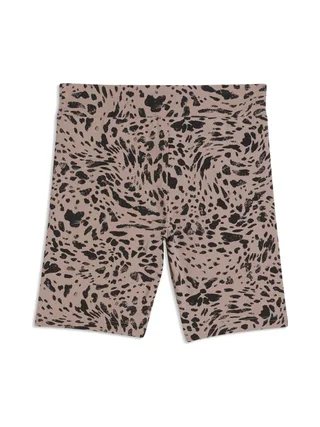 Short Beige/noir/Rose Fille Puma Ess Graphic Animal 2