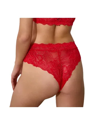 Tanga Rouge Femme Les Petites Bombes Nila 2