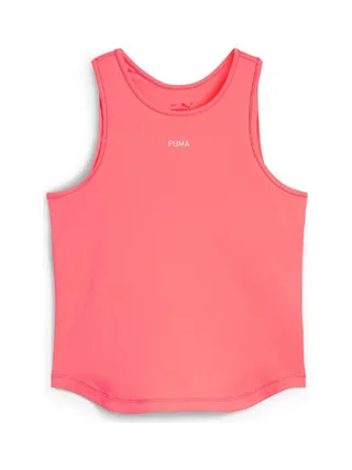 Débardeur Rose Fluo Femme Puma Clouds pun 1