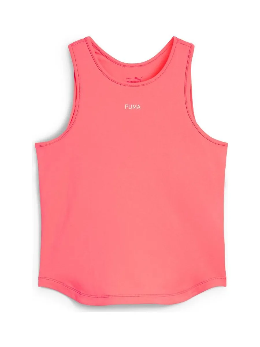 Débardeur Rose Fluo Femme Puma Clouds pun 2