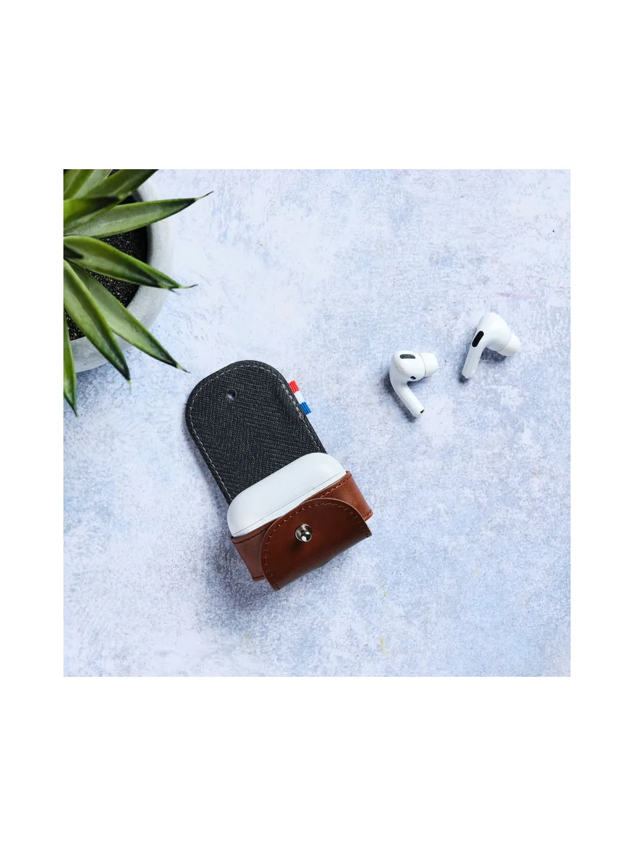 THIB - Étui AirPods 1 & 2 en liège - Naturel 135