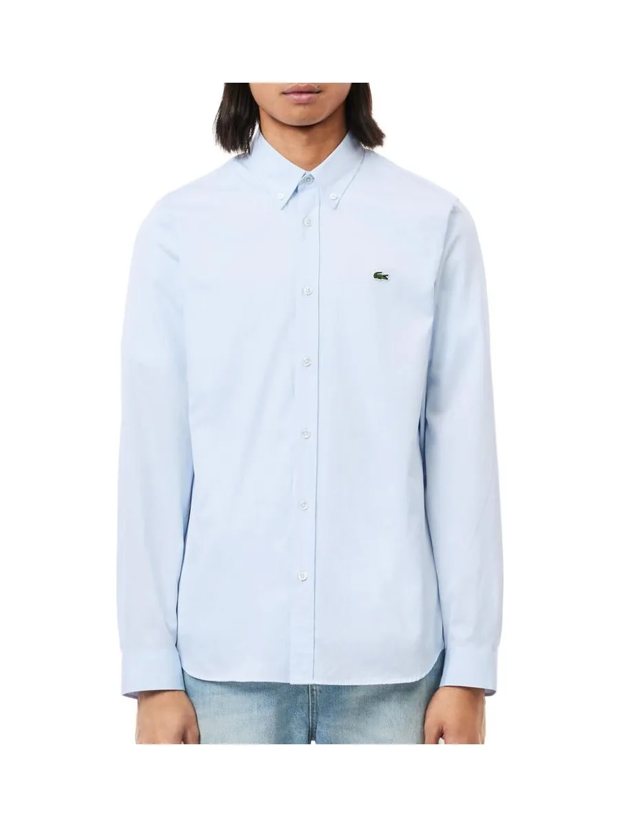 Chemise Bleu Homme Lacoste Adult popeline 2