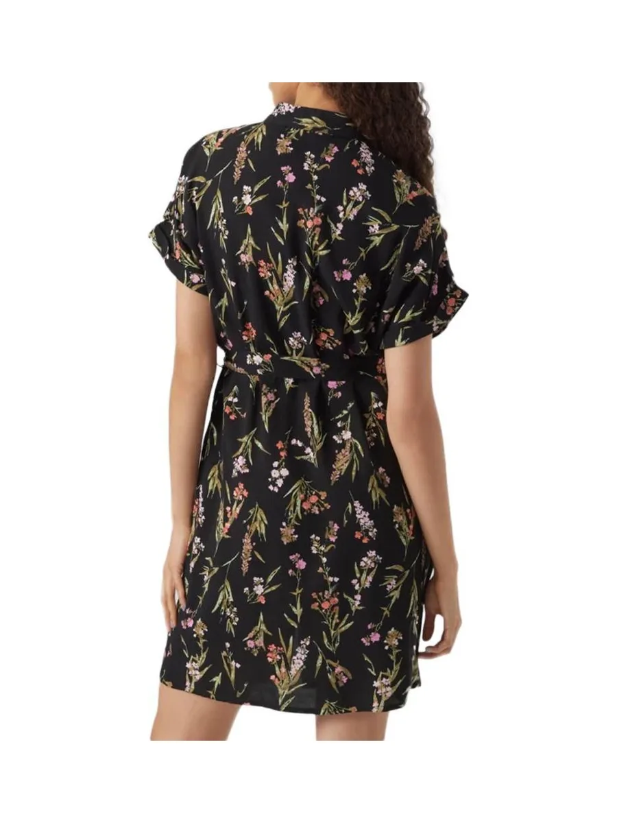 Robe Chemise Noire Femme Vero Moda Easy 3