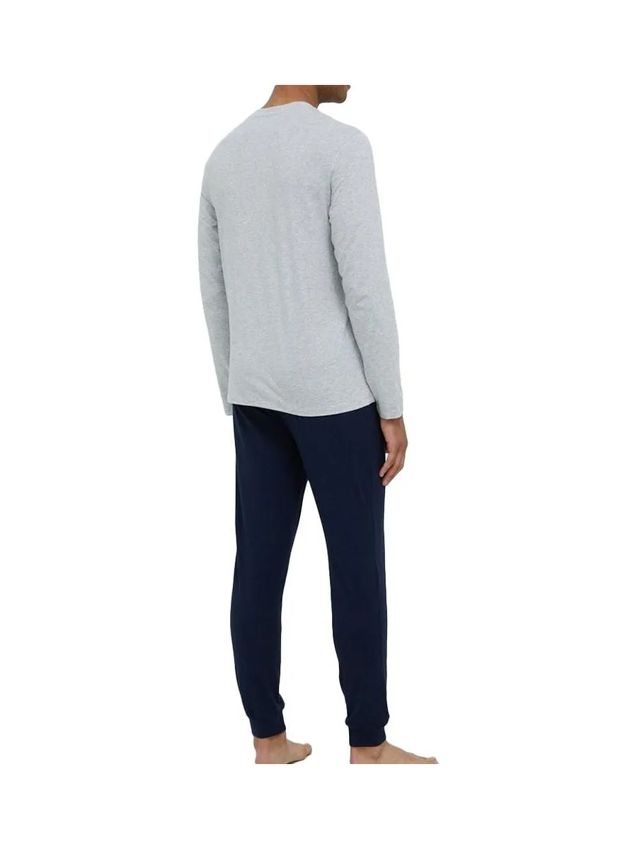 Pyjama Noir/Gris Homme Marine Lacoste VXD 3