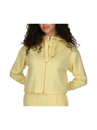 Sweat Zippé Jaune Femme Soul Studio Full Zip 1
