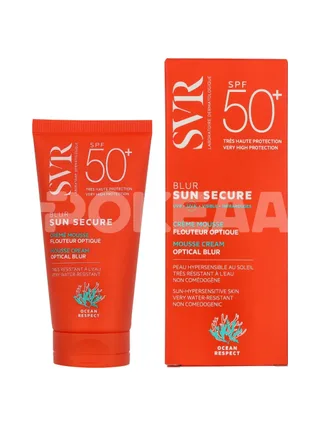 SVR Sun Secure Mousse Cream SPF50+ 50ml 1