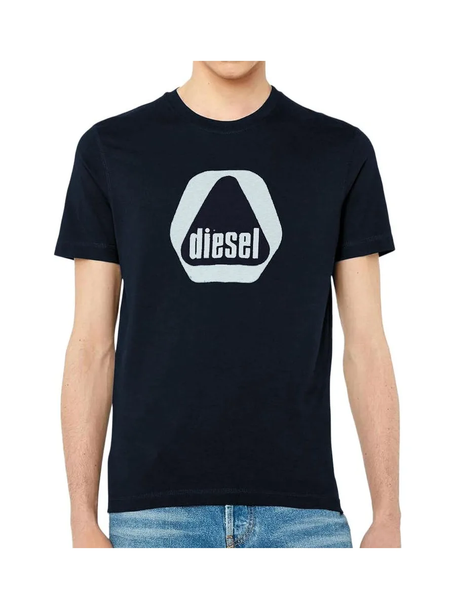 T-shirt Marine Homme Diesel Diegor81E 2
