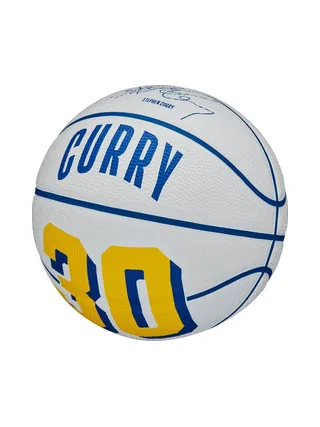 Ballon de Basketball Blanc Wilson Curry 2