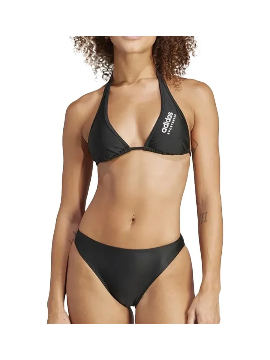 Bikini rembourré Noir Femme Adidas Neckh 1