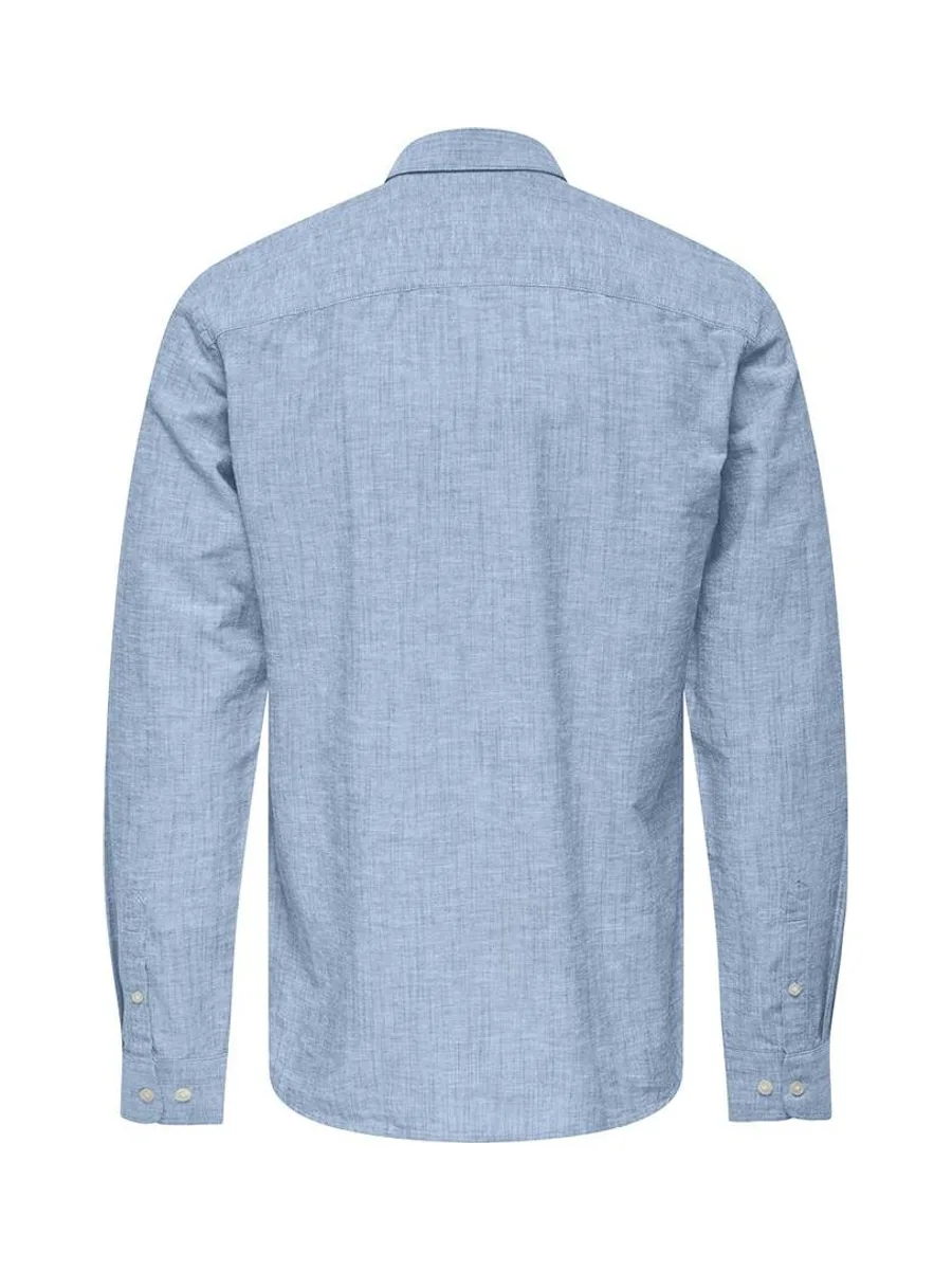 Chemise Bleu Homme Only & Sons Cantley 3