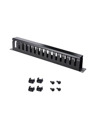 1U Finger Duct Cable Manager w/Cover 7