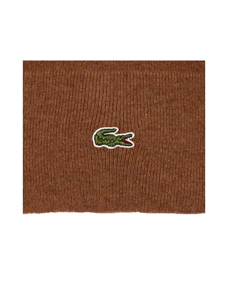 Bonnet Marron Mixte Lacoste RB9825 2