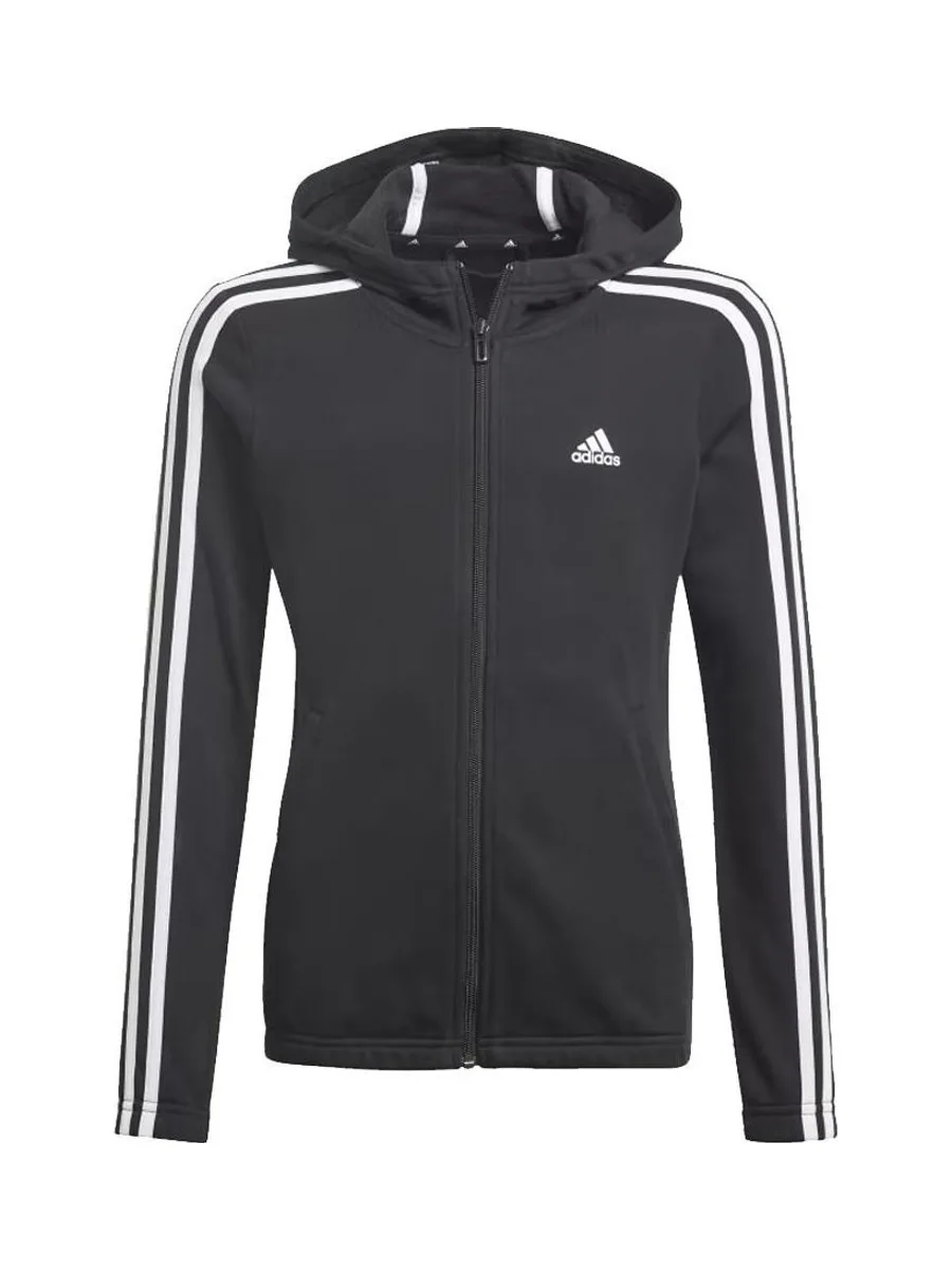 Sweat Zippé Noir Garçon Adidas GQ8356 4