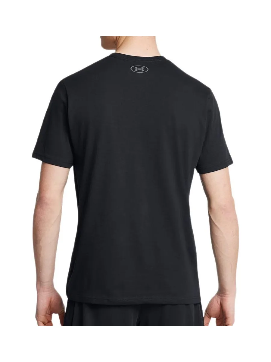 T-Shirt Noir Homme Under Armour Boxed Updated 3
