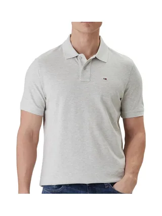 Polo Gris Homme Tommy Hilfiger Regular 1